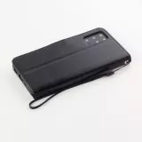 Hülle Samsung Galaxy A34 - Premium Flip Leder Tasche - Schwarz