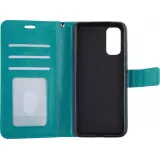 Hülle Samsung Galaxy S25 - Premium Flip Leder Tasche - Türkis