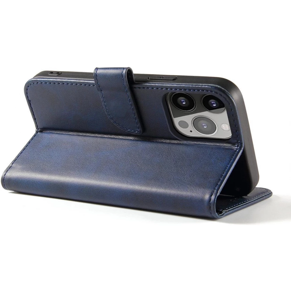 Fourre Samsung Galaxy S25 - Flip cuir avec rabat magnétique - Bleu foncé