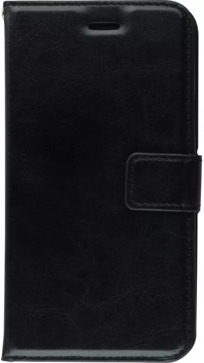 Hülle iPhone 11 Pro - Premium Flip Leder Tasche - Schwarz
