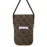 Guess Universaltasche mit integriertem Schulterriemen und Kartenhalter - Brun