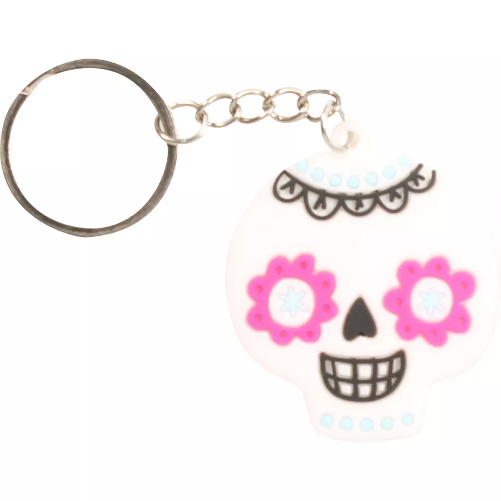 Lustiger universal Halloween Schlüsselanhänger Totenkopf