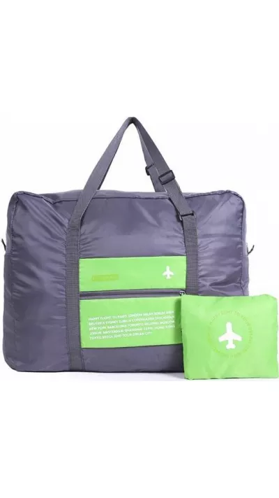 Sac d'appoint de voyage pliable et waterproof 32L de capacité - Vert