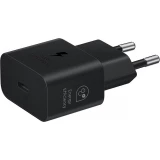 Samsung Reise & Wandladestecker 25W Charger USB-C + Ladekabel 1 Meter USB-C auf USB-C - Schwarz