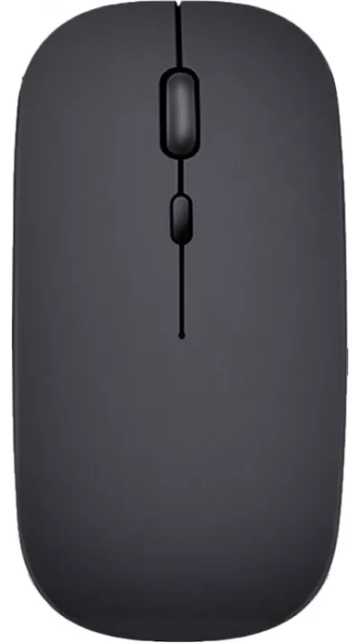 Souris Sans fil wireless Bluetooth 2.4 Ghz + 1200dpi micro USB - Magic black mat