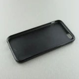 iPhone 6/6s Case Hülle - Silikon schwarz Vogel Nest Wald