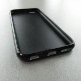 iPhone 6/6s Case Hülle - Silikon schwarz Vogel Nest Wald
