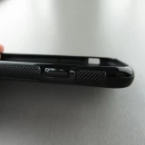 iPhone 6/6s Case Hülle - Silikon schwarz Vogel Nest Wald