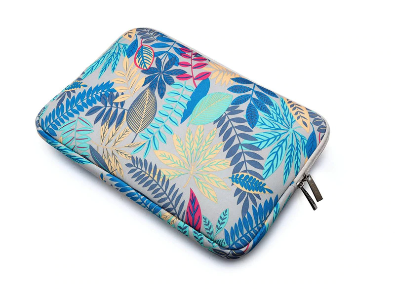 Lisen fourre jungle laptop 13 pouces, ordinateur portable, iPad, macBook - Bleu clair